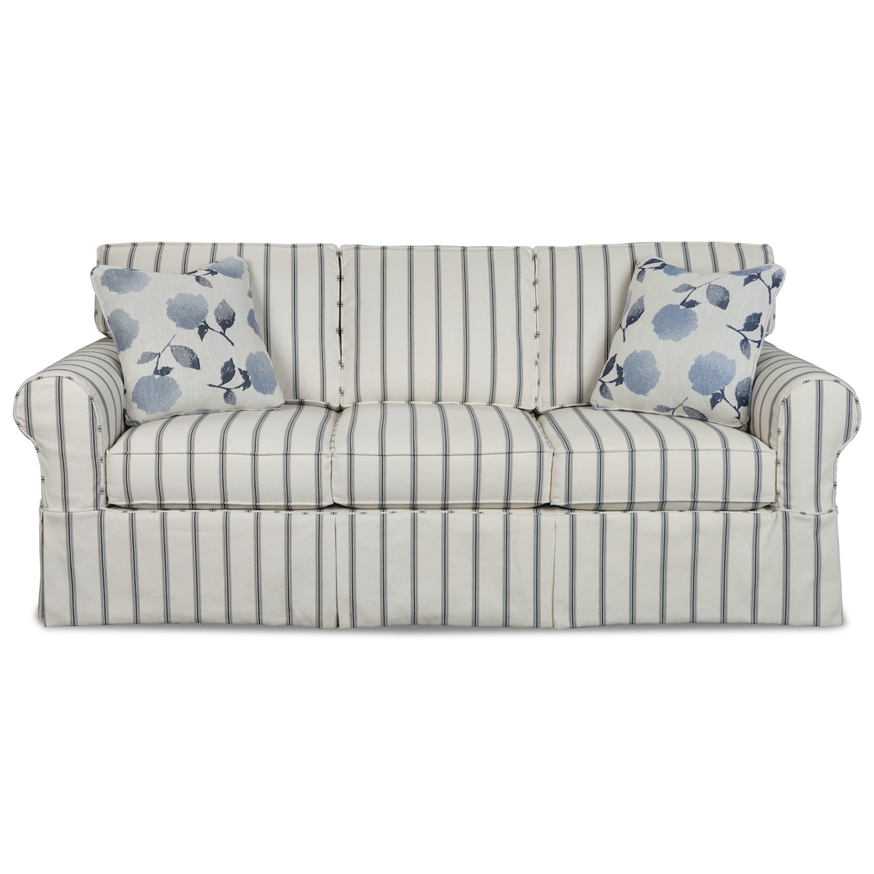Hickory Craft 9229 922950 Casual Slipcover Sofa | Virginia Furniture ...