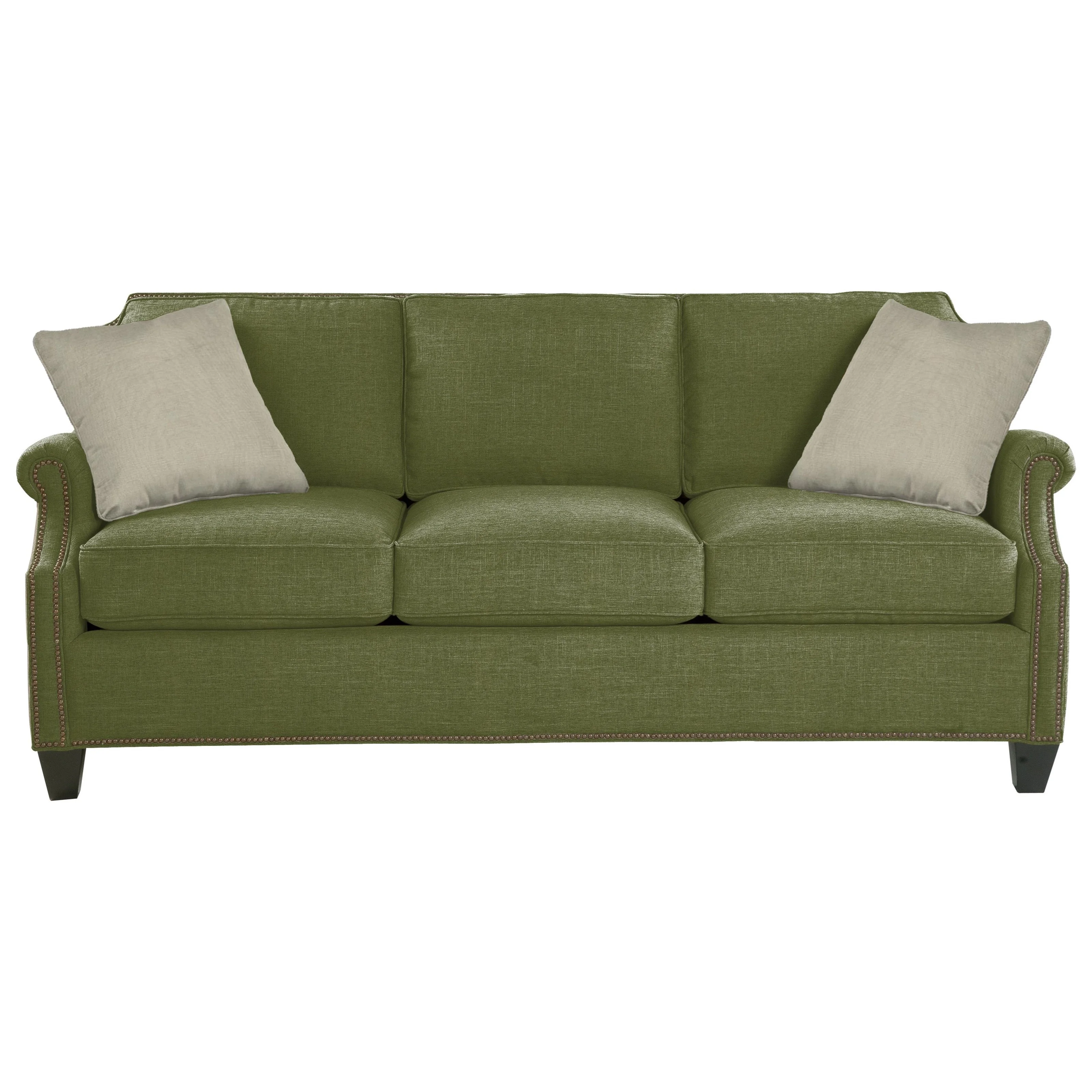 Hickorycraft 9383 938350 Transitional Sofa with Clipped Corner Shape