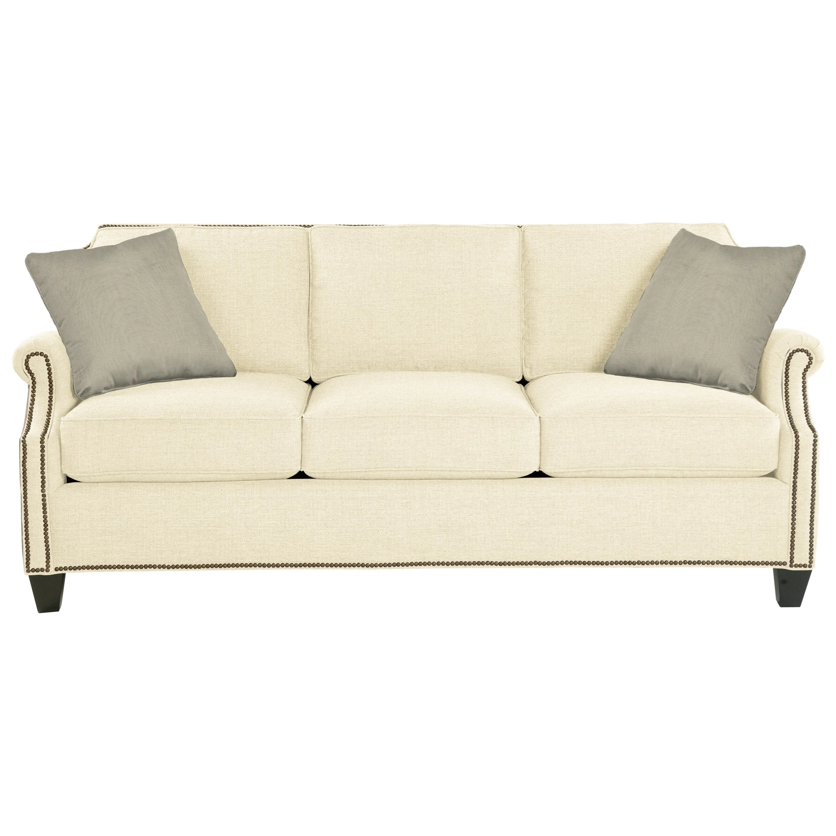 Craftmaster Reed 938350 Transitional Sofa with Clipped Corner Shape and