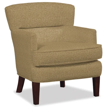 Modern Split Back Accent Chair
