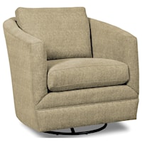 Swivel Barrel Chair