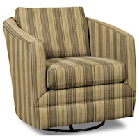 Swivel Barrel Chair