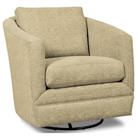 Swivel Barrel Chair