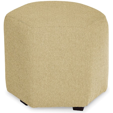 Accent Hexagon Ottoman