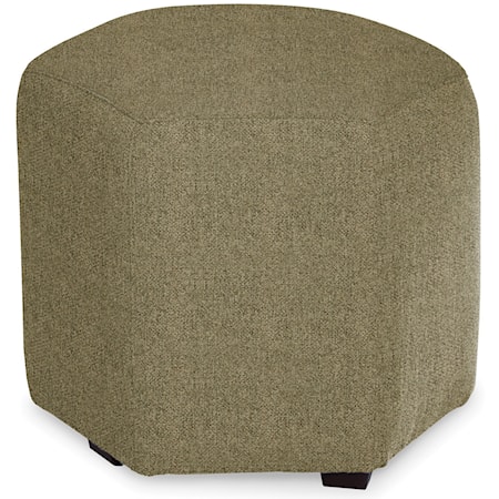 Accent Hexagon Ottoman