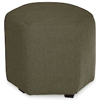 Accent Hexagon Ottoman