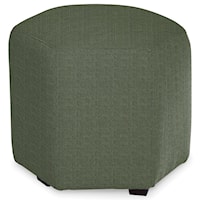 Accent Hexagon Ottoman