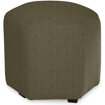 Accent Hexagon Ottoman