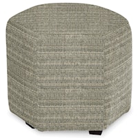 Accent Hexagon Ottoman