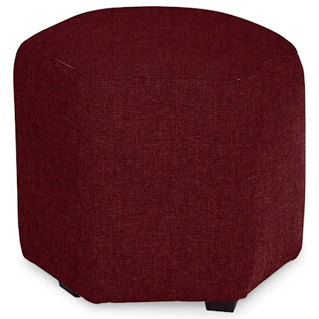 Accent Hexagon Ottoman