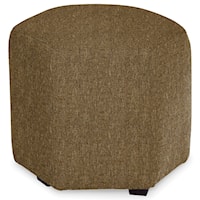 Accent Hexagon Ottoman