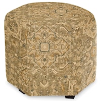 Accent Hexagon Ottoman