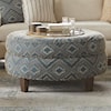 Hickorycraft 058900 Round Cocktail Ottoman