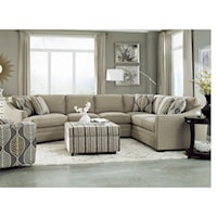Customizable 3-Piece Sectional with LAF Cuddler
