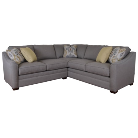 2 Pc Customizable Sectional Sofa