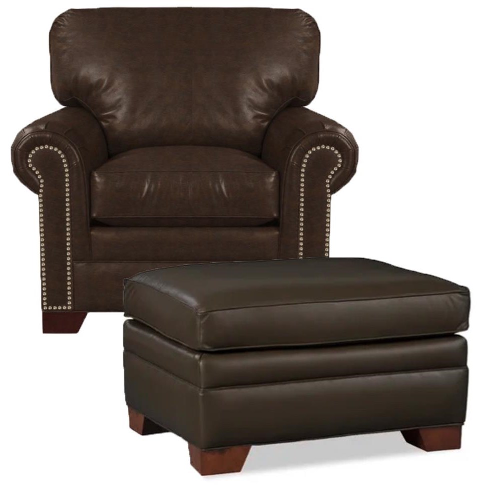 Craftmaster chair hotsell and ottoman
