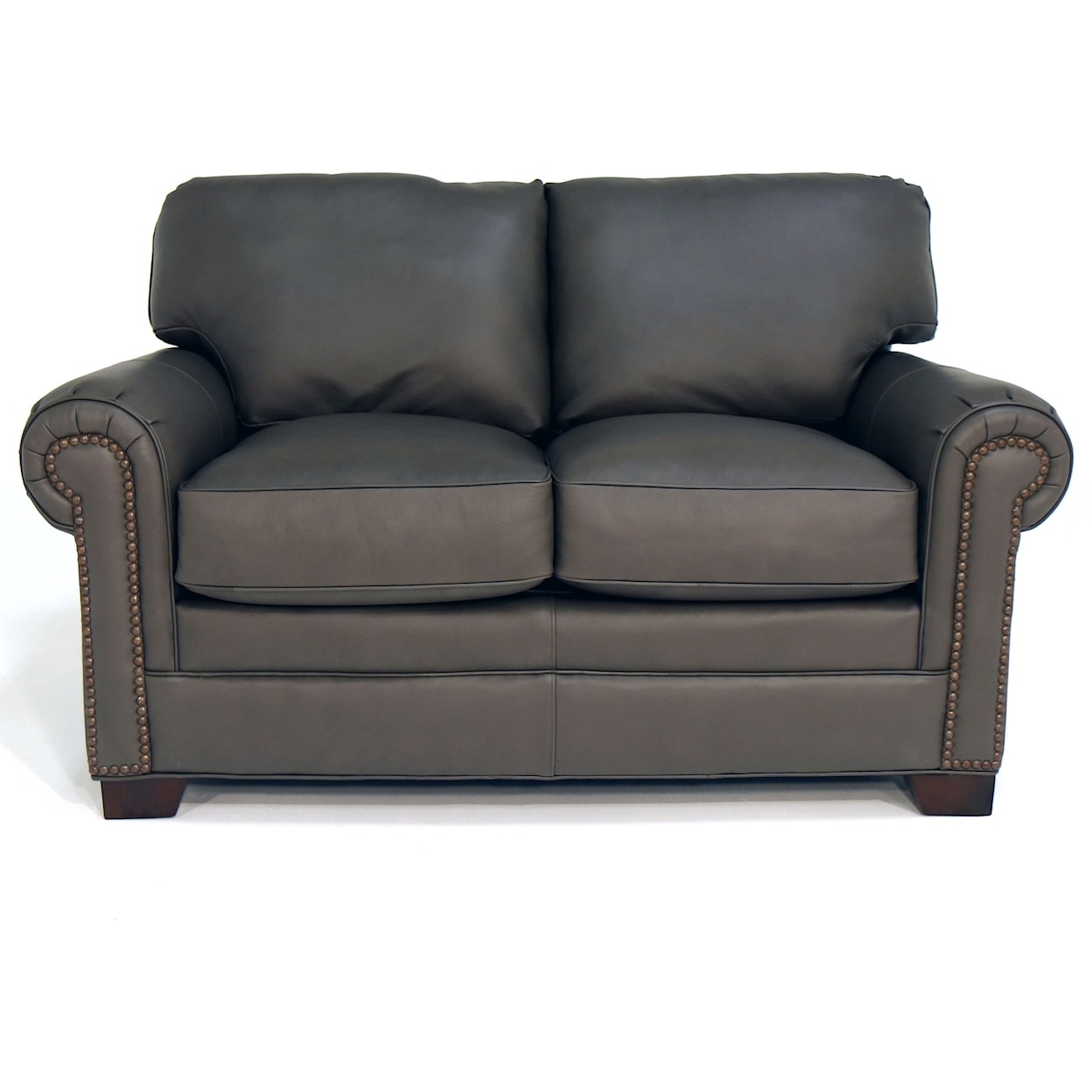 Craftmaster Craftmaster Loveseat with Nailheads