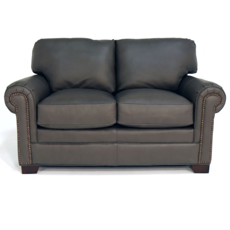 Loveseat w/ Nailheads