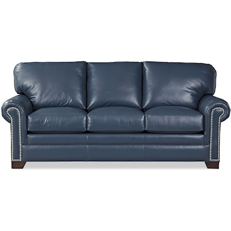 Transitional Sofa with Nailhead Trim