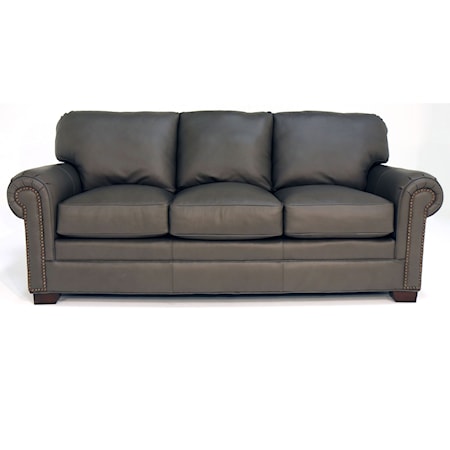 Transitional Sofa with Nail-Head Trim