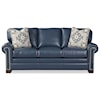 Hickory Craft L756650 Sofa w/ Nailheads & Pillows