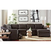 Craftmaster L9 Leather Design Options Custom 3 Pc Sectional Sofa w/ Power Recliner