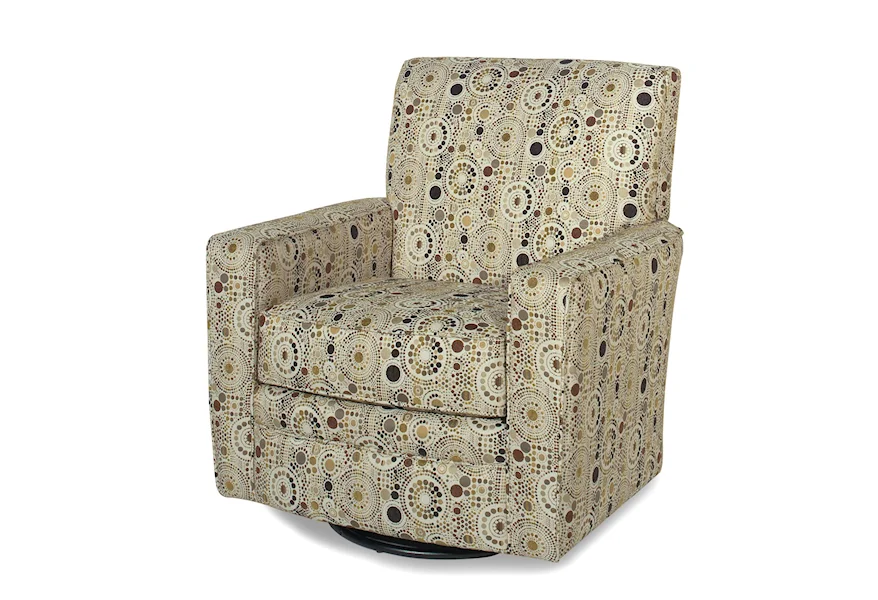 Swivel Chairs Upholstered Swivel Glider  by Craftmaster at VanDrie Home Furnishings