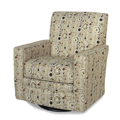 Craftmaster Swivel Chairs Upholstered Swivel Glider