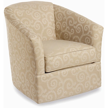 Upholstered Swivel Chair