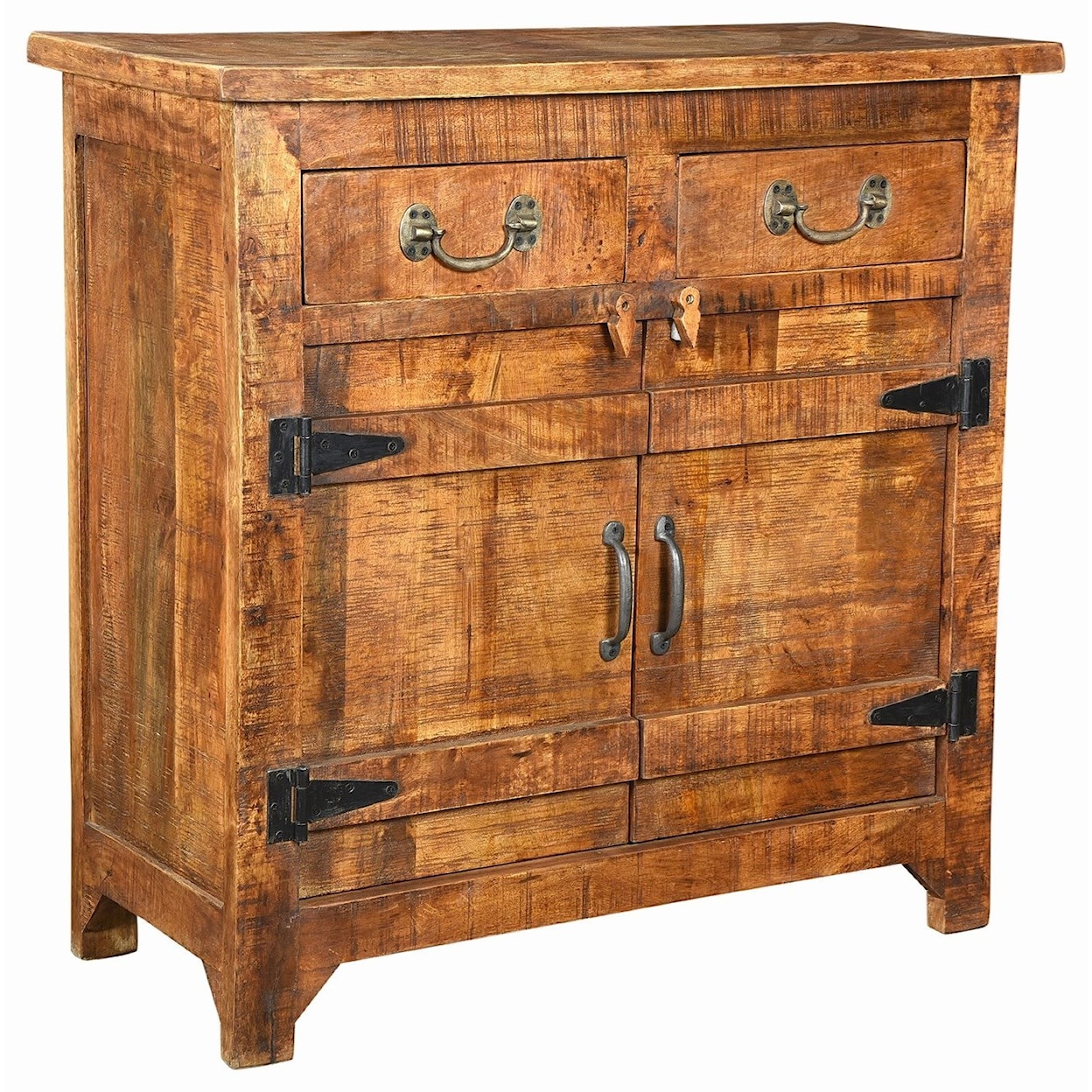 Crestview Collection Accent Furniture Bengal Manor Mango Wood Cabinet