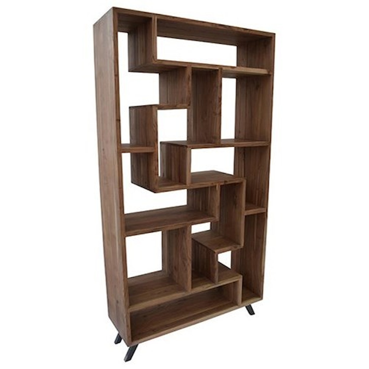 Crestview Collection Accent Furniture Acacia Wood Multi Level Etagere