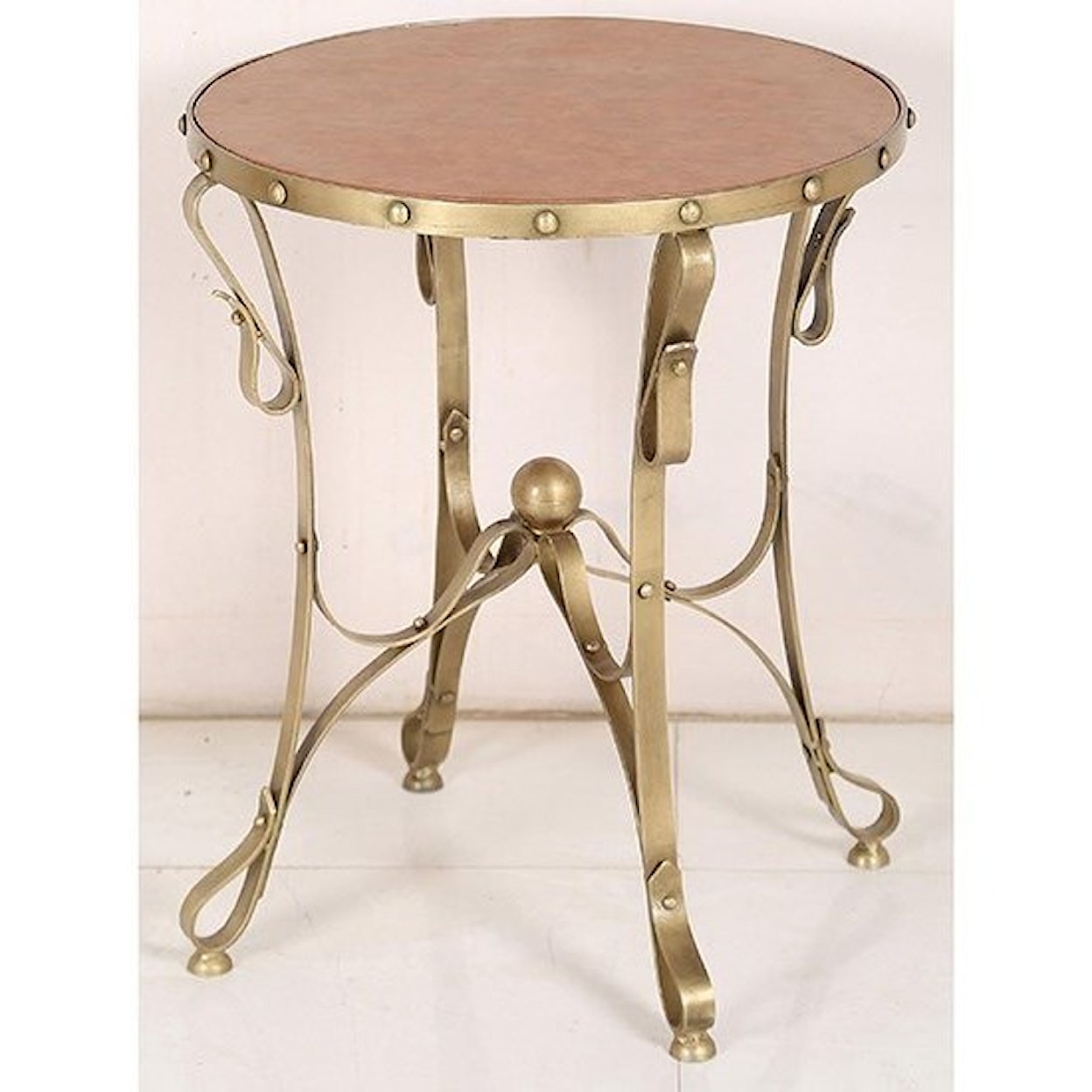 Crestview Collection Accent Furniture Solid Iron Accent Table