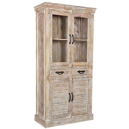 Mango Wood 4 Door Cabinet