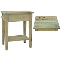 Grand Isle 1 Drawer Chairside Table