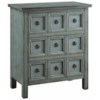 Florence Teal 3 Drawer Chest