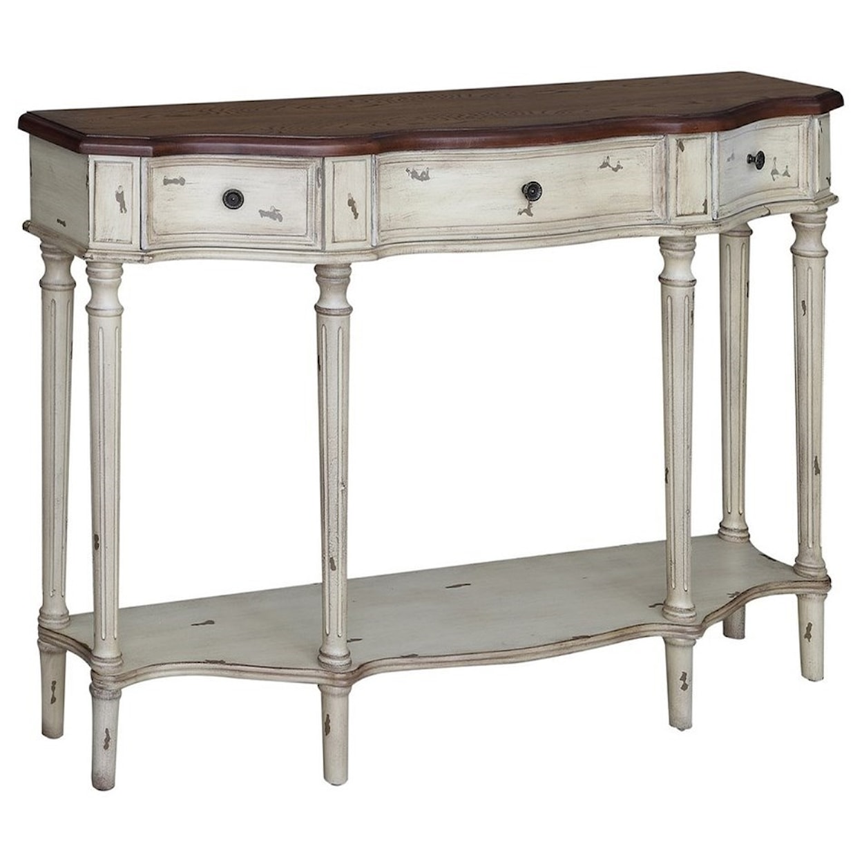 Crestview Collection Accent Furniture Somerset Two Tone Console