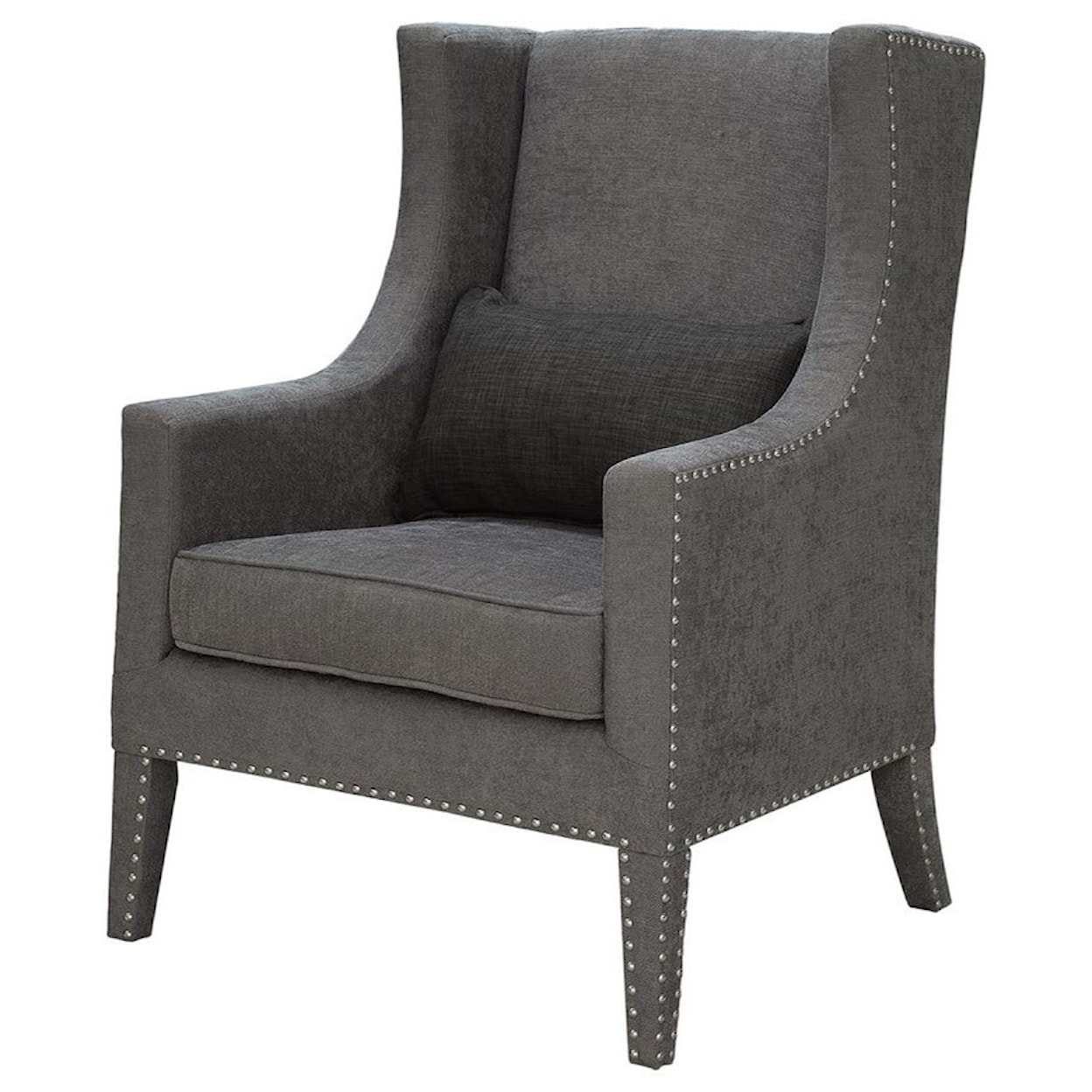 Crestview Collection Accent Furniture Fifth Avenue Wing Chair