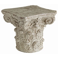 Athena Cast Greek Capital Accent Table