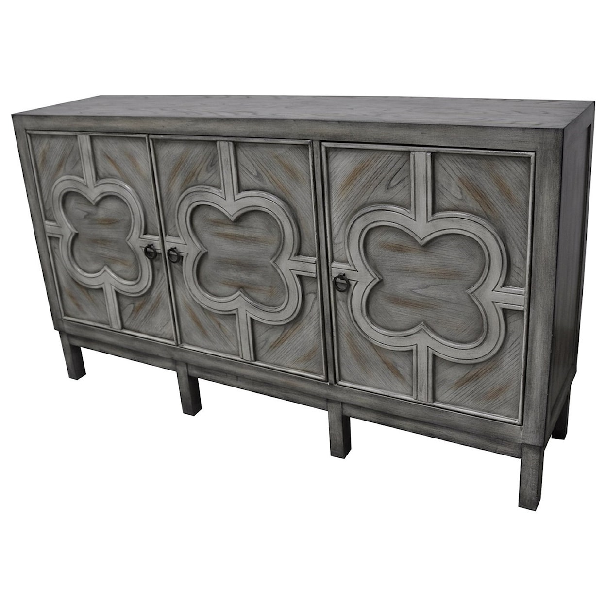 Crestview Collection Accent Furniture Buckingham Grey Sideboard