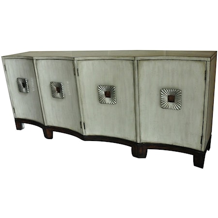 Georgetown 4 Shaped Door Sideboard