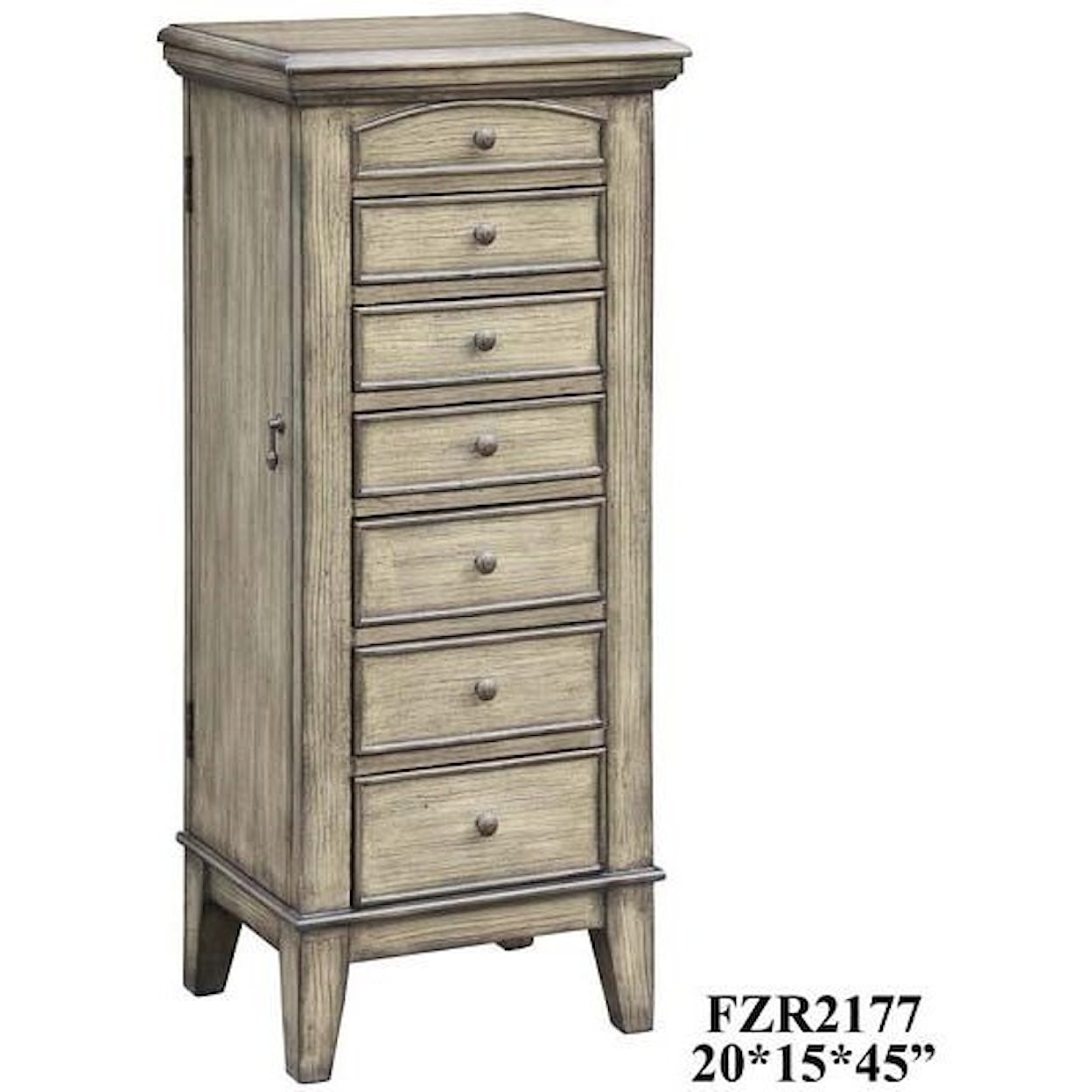 Crestview Collection Accent Furniture Meredith Jewelry Armoire