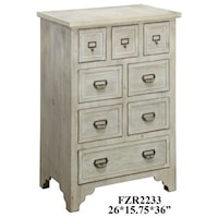 Falls Creek 8 Drawer Natual Finish Chest