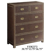 Churchill Faux Leather Chest