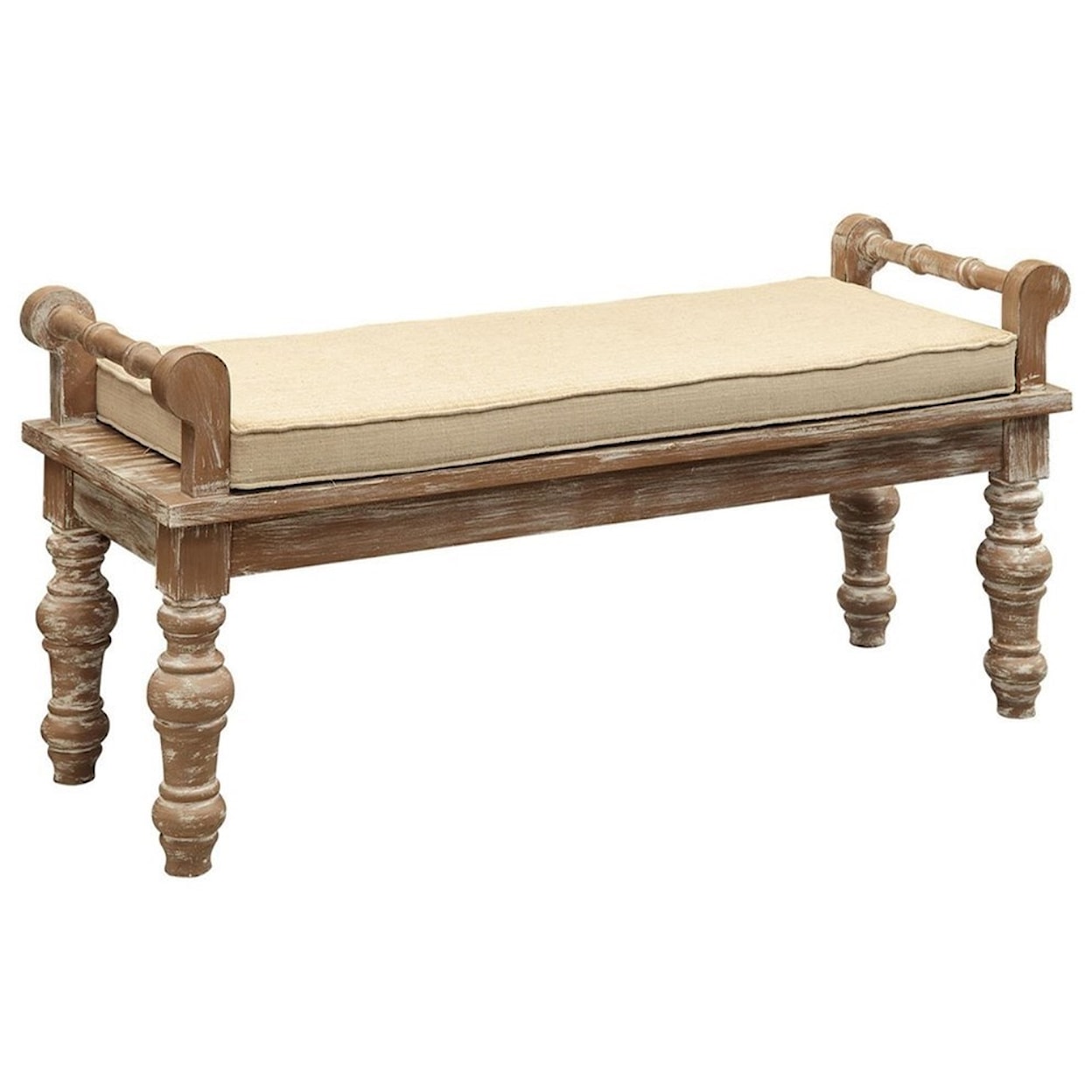 Crestview Collection Accent Furniture Nantucket Bench