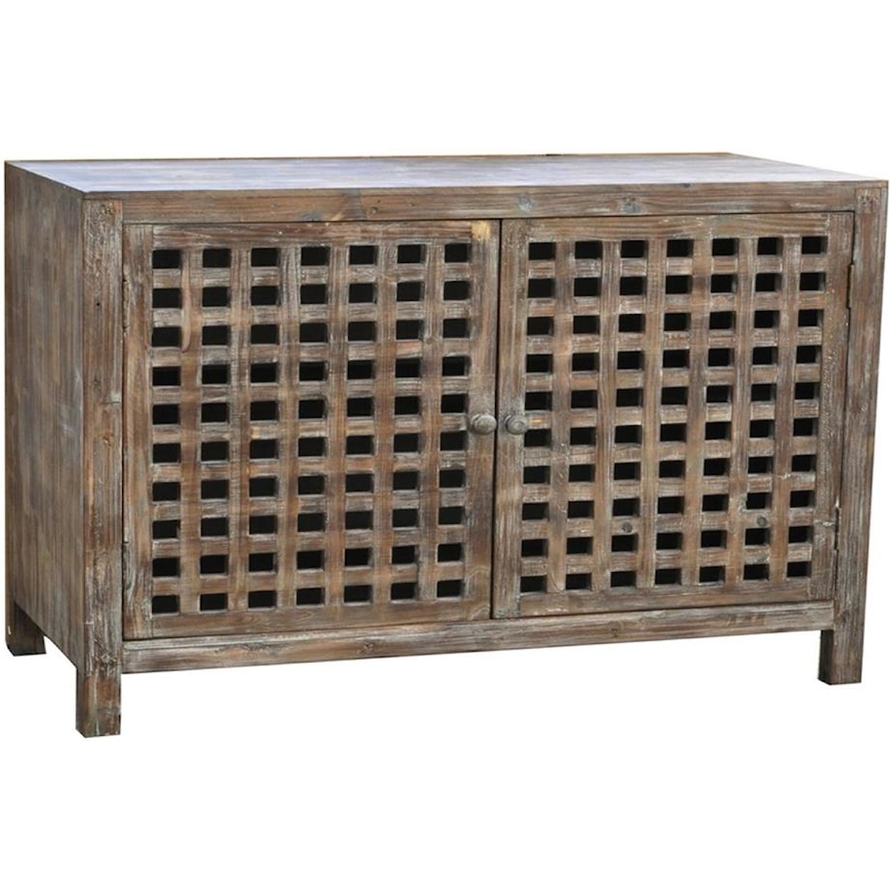 Crestview Collection Accent Furniture Rustic Buffet Cabinet