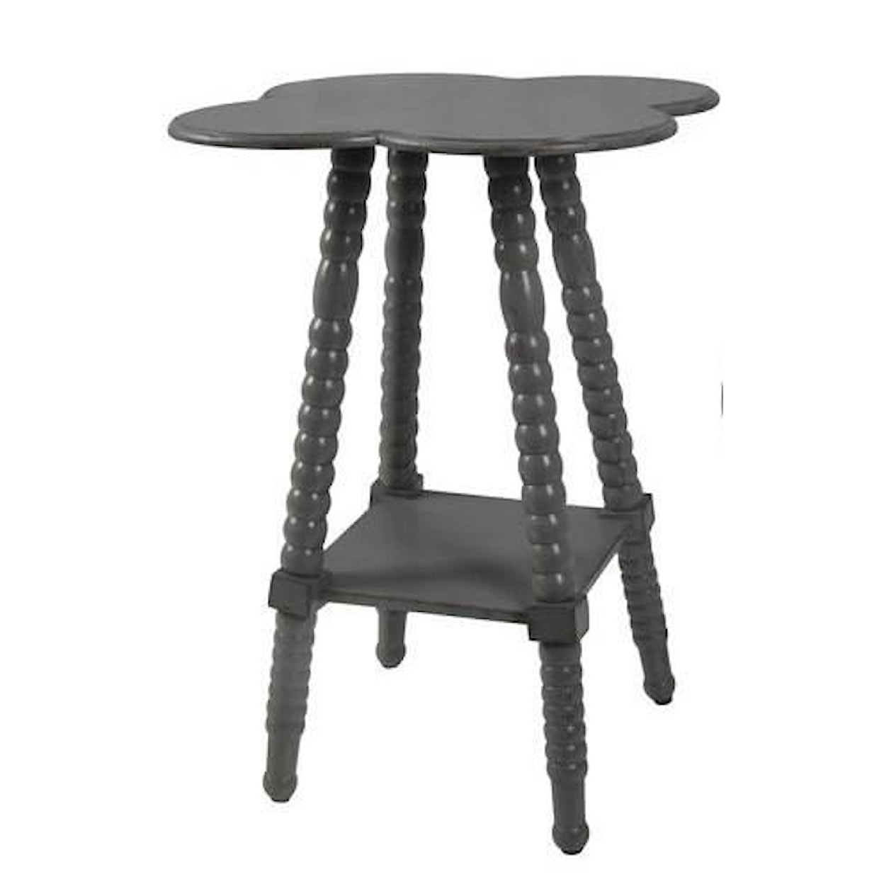 Crestview Collection Accent Furniture Grey End Table