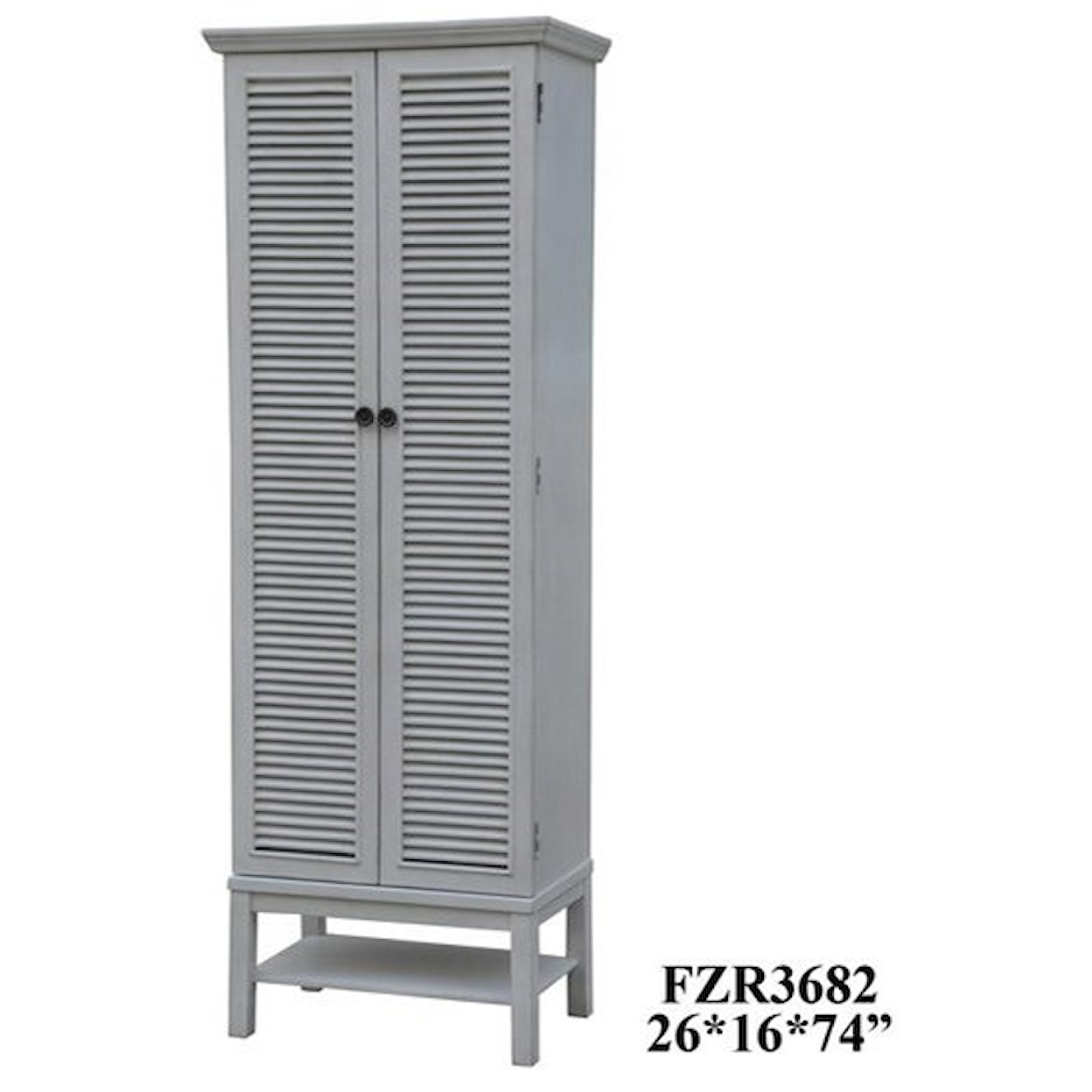 Crestview Collection Accent Furniture Tall Storage Cabinet