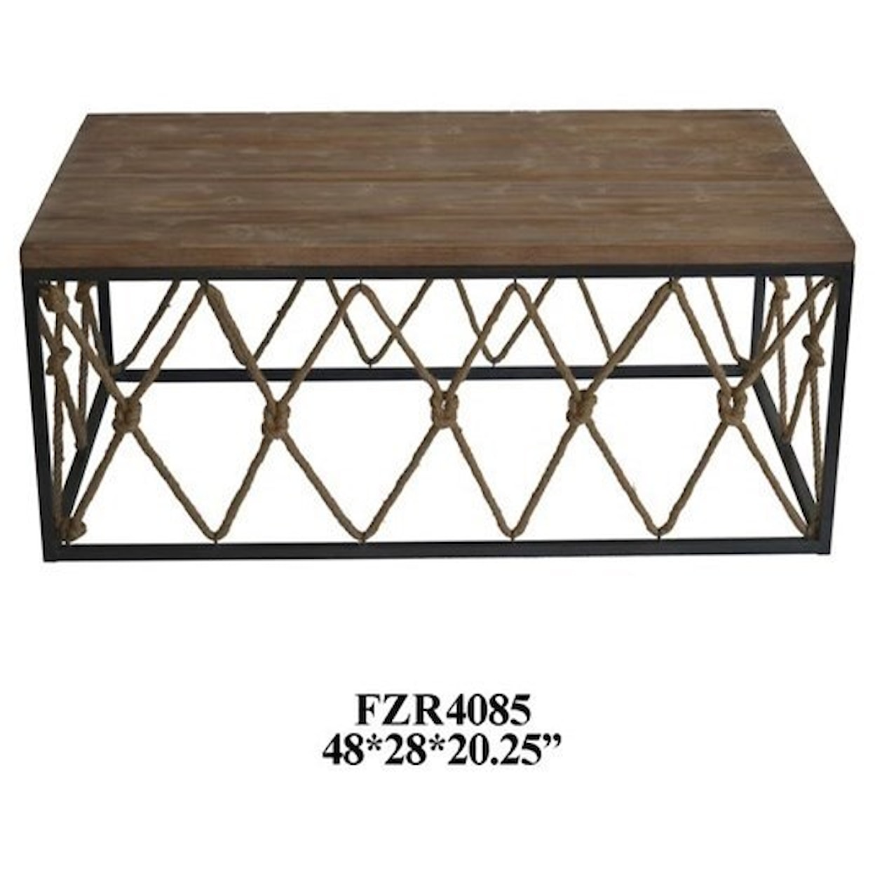 Crestview Collection Accent Furniture Rustic Cocktail Table