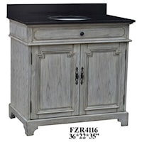 Isabelle 2 Door 36" Vanity Sink