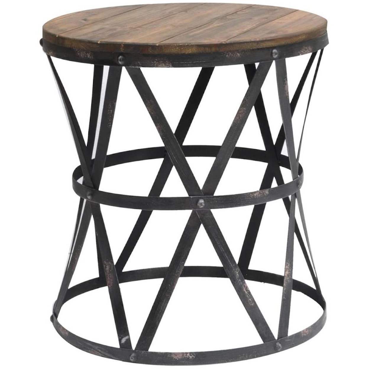 Crestview Collection Accent Furniture Heraldine Side Table